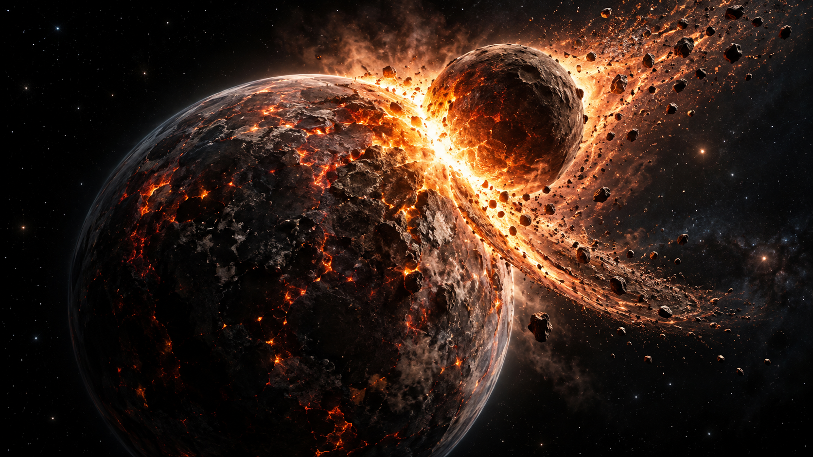 Theia: The Planet That Collided with Earth | The Giant Impact Hypothesis