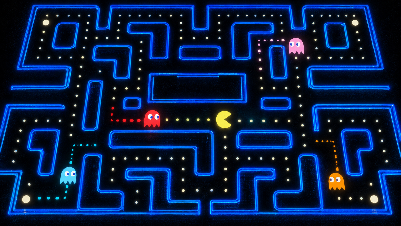 The AI Behind Pac-Man: Personalities and Behaviors